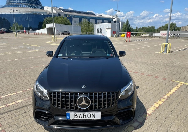 Mercedes-Benz GLC cena 323490 przebieg: 87000, rok produkcji 2018 z Szprotawa małe 631